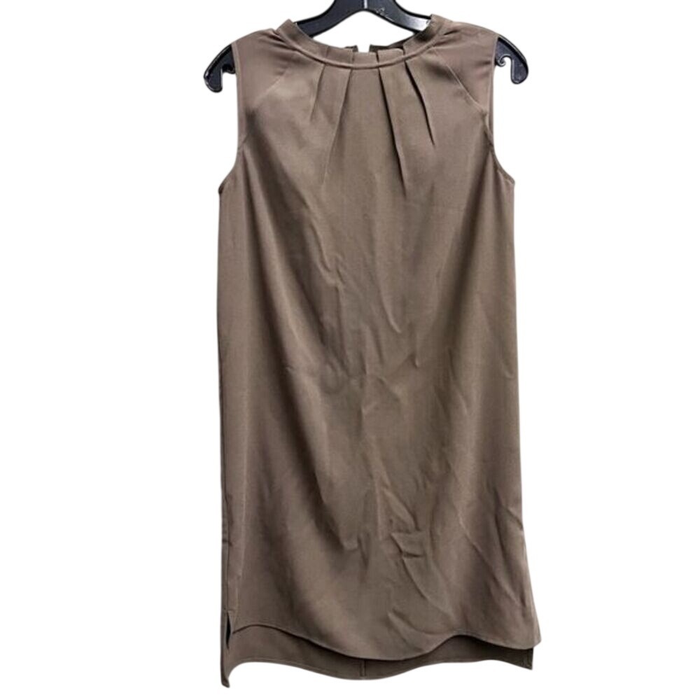 ALLSAINTS Jay Dress Camo Green Sleeveless Midi A Line Size Medium